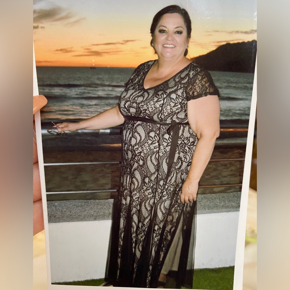 Cardalite evening dress